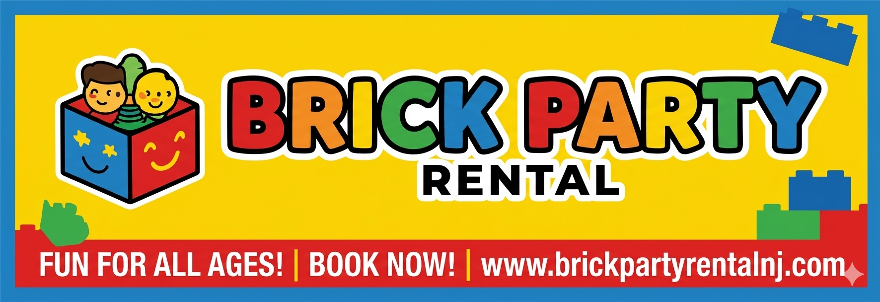 Brick Party Banner
